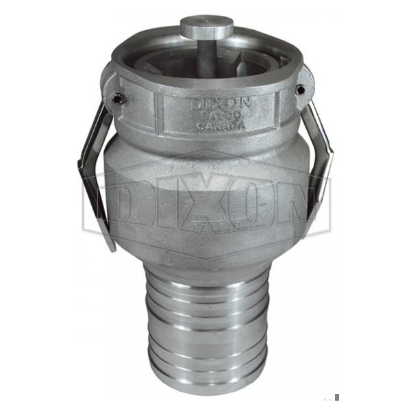 Vapor Recovery Coupler with Buna-N Seal, 4 in Nominal, Female Coupler x Hose Shank End Style, 356T6